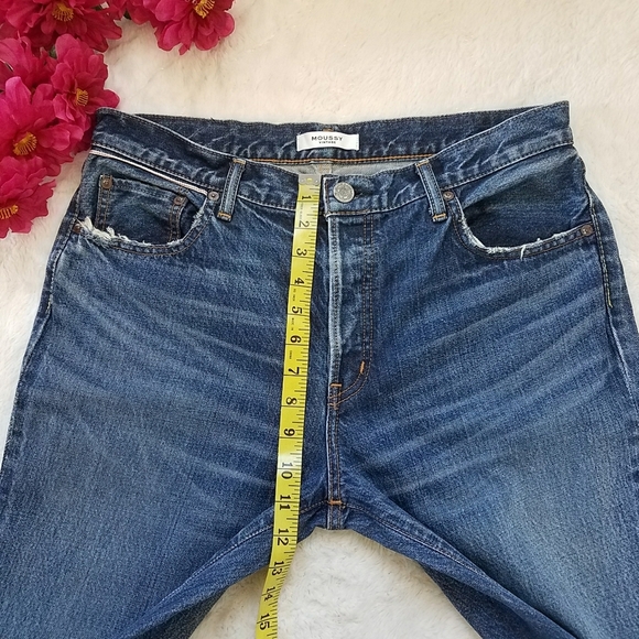 Moussy Vintage Walnut Straight Leg Jeans - Picture 6 of 15